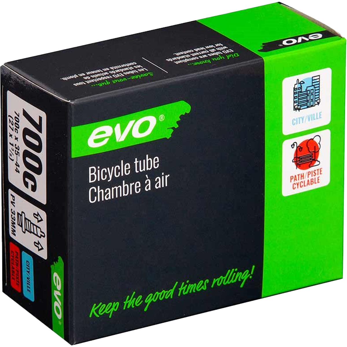 EVO Tube 700x35-44c 48mm Presta Valve