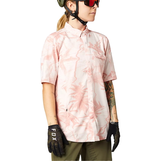  Women's Flexair Woven Short Sleeve Jersey