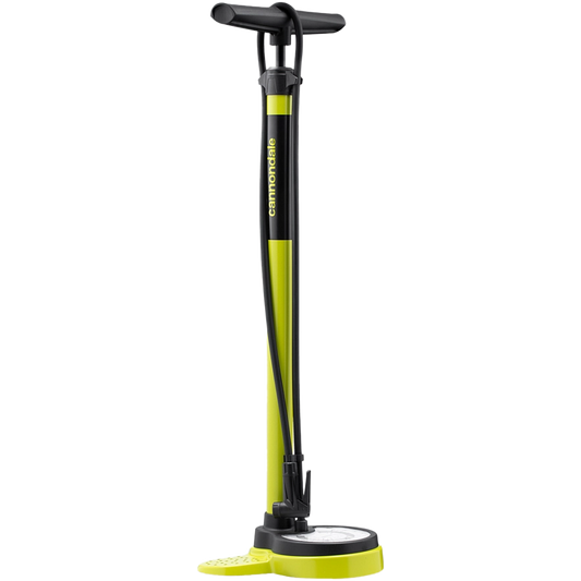 Cannondale Essential Floor Pump - Highlighter