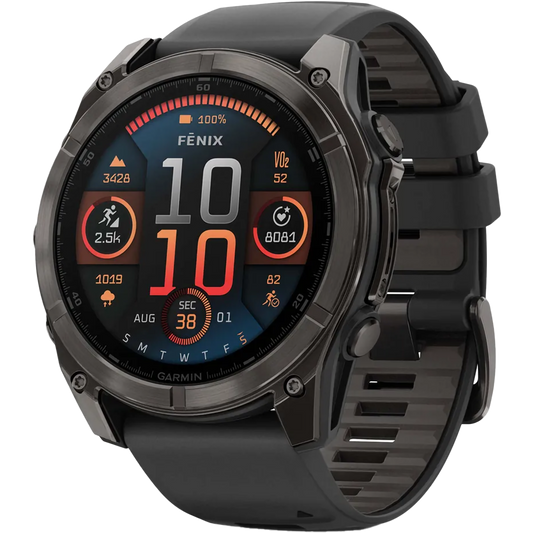 Garmin Fenix 8 Sapphire 51mm Amoled - Carbon Gray
