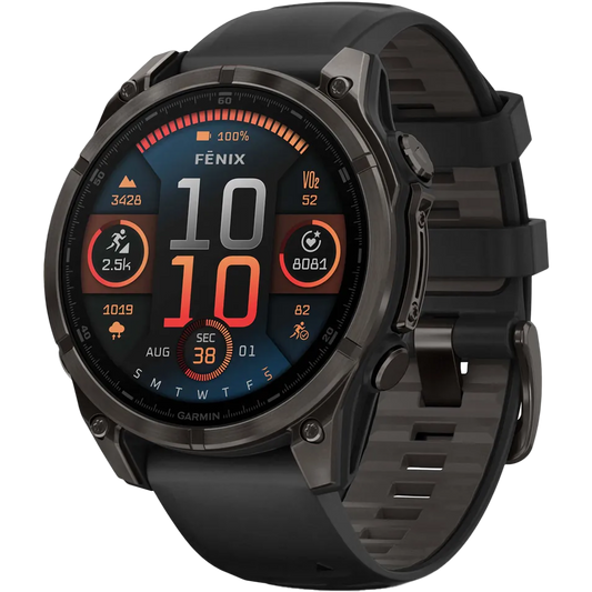 Garmin Fenix 8 Sapphire 47mm Amoled - Carbon Gray