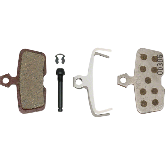 SRAM Disc Brake Pads, Organic Compond, Aluminum Backed, Quiet/Light