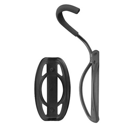 Delta Leo Single Bike Hook + Tray Black