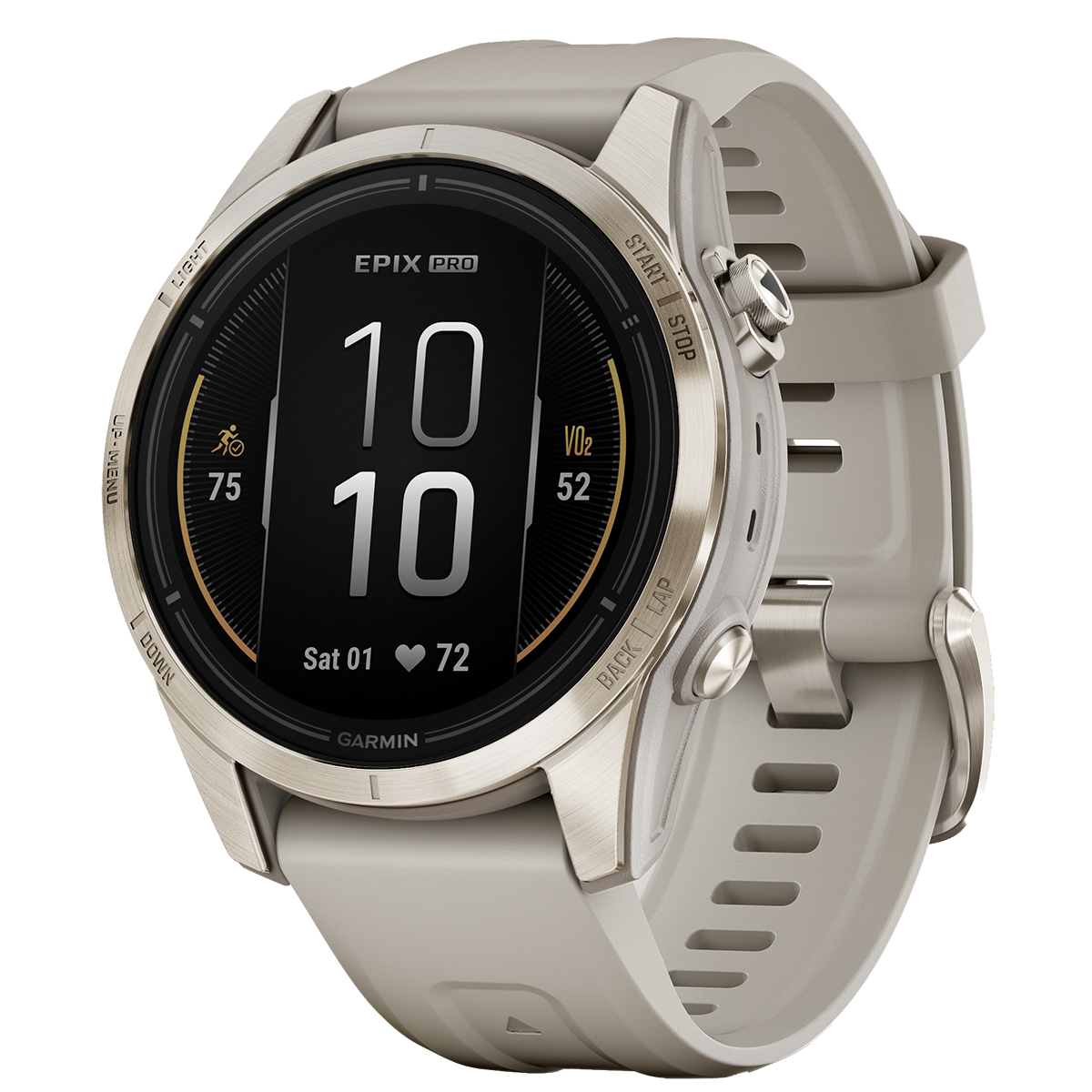 Garmin Epix Pro Gen 2 - 42mm - Sapphire Soft Gold