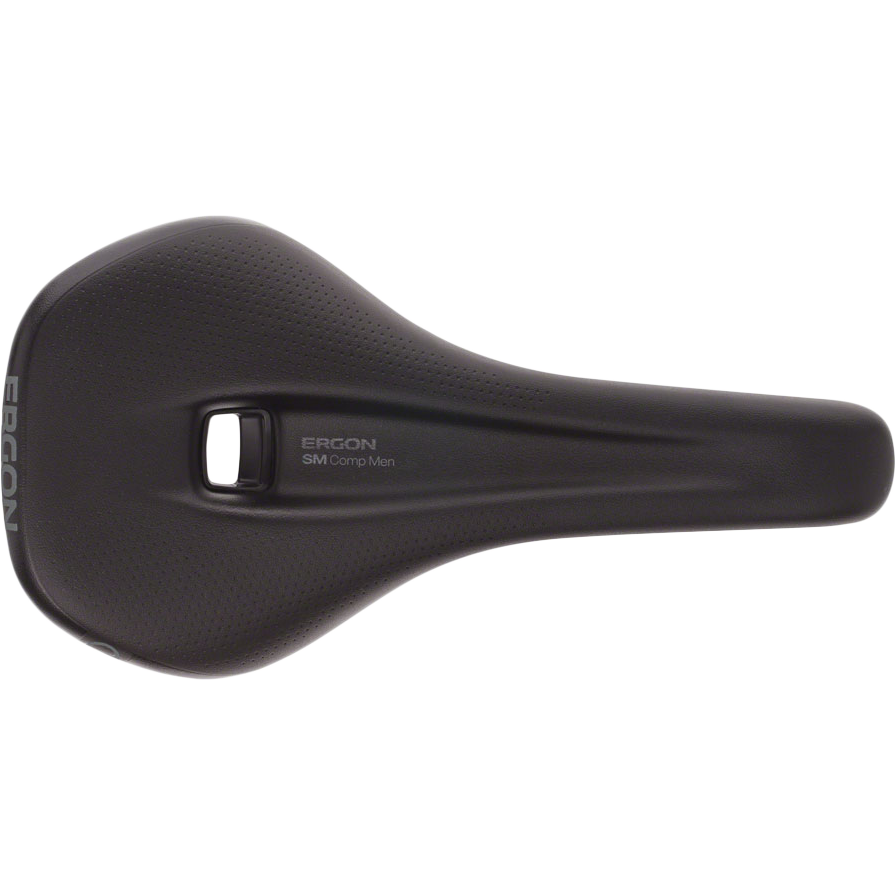 ERGON Men's SM Comp Saddle - Steel, Stealth - M/L