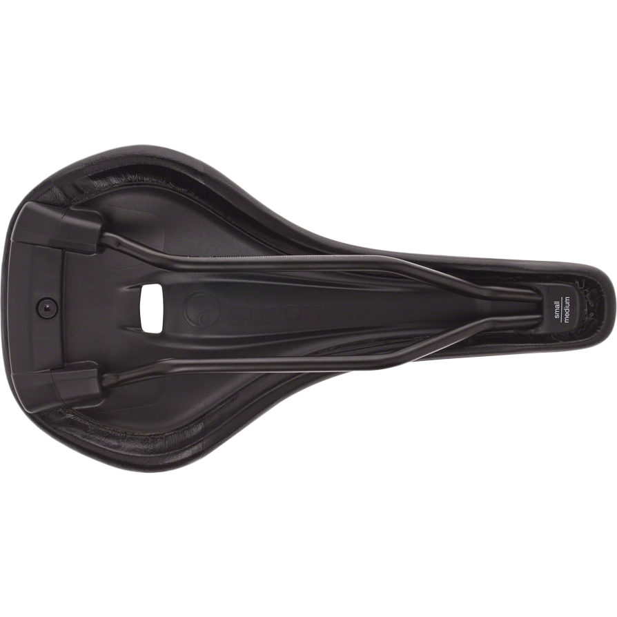 ERGON Men's SM Comp Saddle - Steel, Stealth - M/L