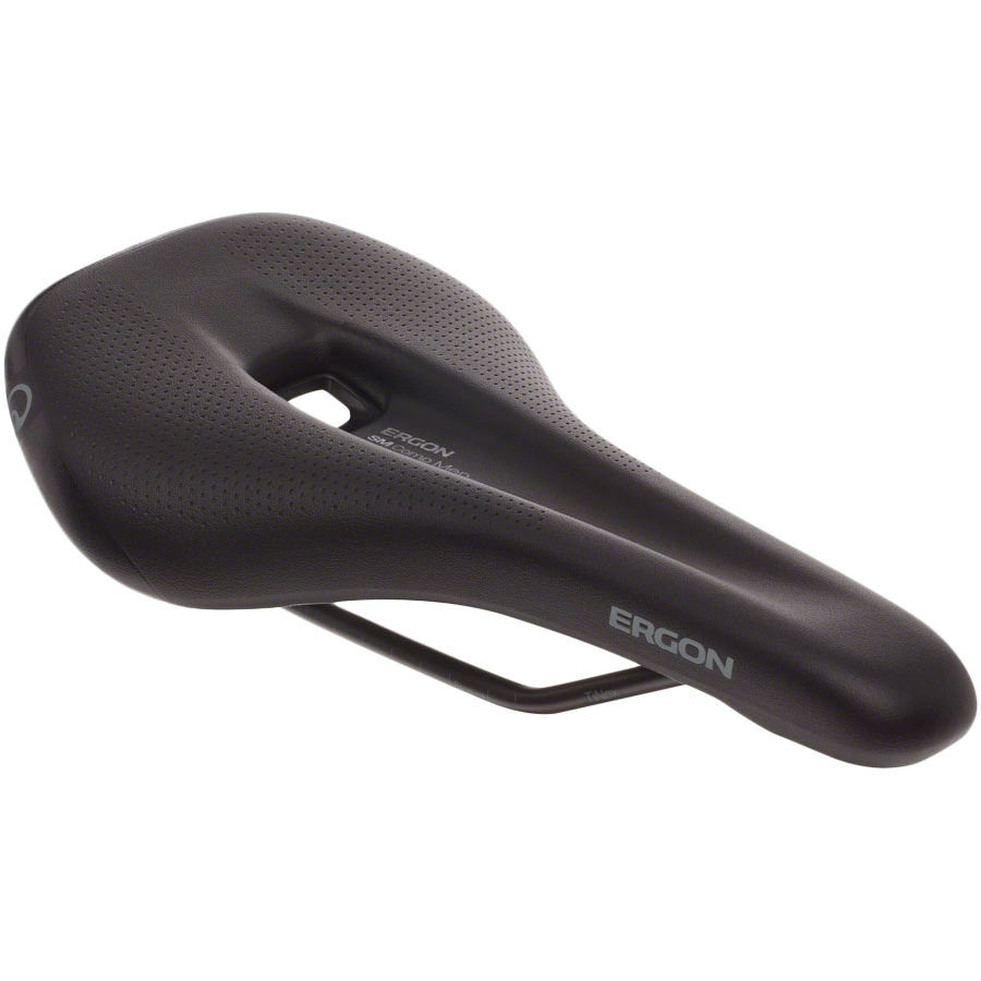 ERGON Men's SM Comp Saddle - Steel, Stealth - M/L